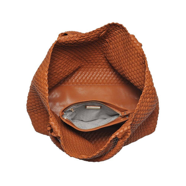 Solana Woven Vegan Leather Tote - Bodega Nantucket