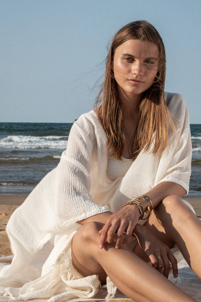 Ava Kimono - Natural - Bodega Nantucket