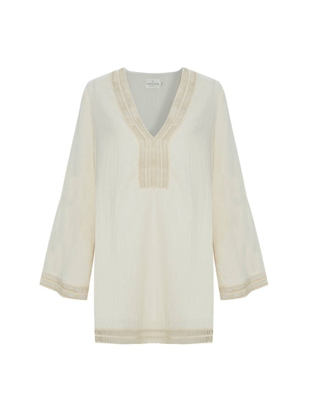 Positano Dress - Natural - Bodega Nantucket