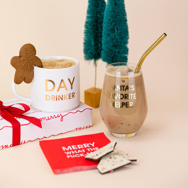 Merry WTF-Mas - Holiday Cocktail Napkins - Bodega Nantucket