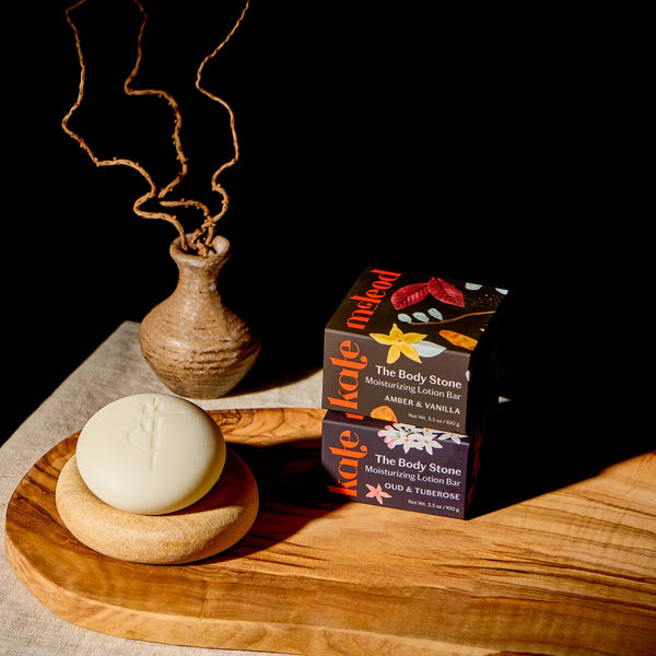 Oud & Tuberose Body Stone | Deep Moisturizing Lotion Bar - Bodega Nantucket