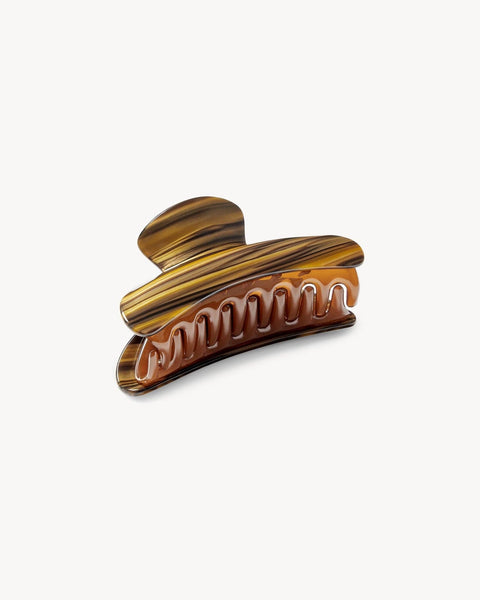 Grande Heirloom Claw in Tiger's Eye - Bodega Nantucket