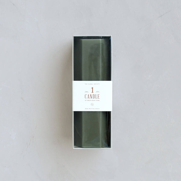 Fancy Hexagon Pillar Candles