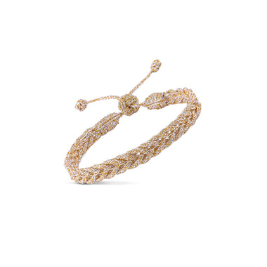 Braided Bracelet Gold and Silver - Bodega Nantucket