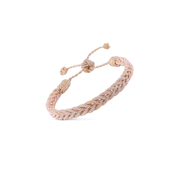 Braided Bracelet Rose Gold - Bodega Nantucket