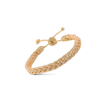 Braided Bracelet Gold - Bodega Nantucket