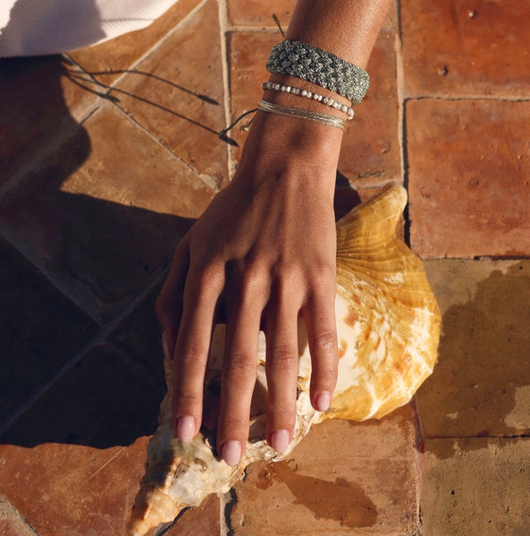 Anar Bracelet Peach Geranium - Bodega Nantucket
