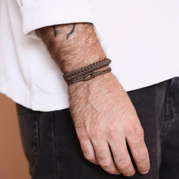 Maxi Woven Bracelet Men - Bodega Nantucket