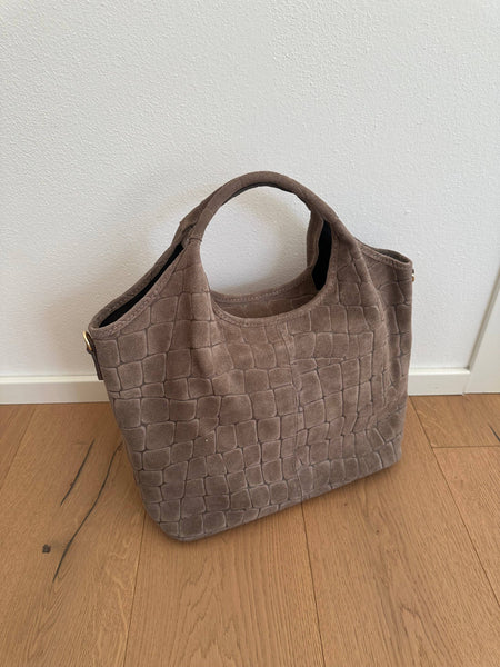 ESTELLE- suede coccodrillo