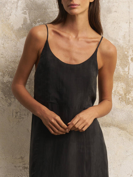 Lucid Midnight Maxi Dress - Black - Bodega Nantucket