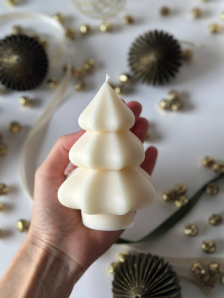 Funky Christmas Tree | Holiday Candles | Winter Decor - Bodega Nantucket