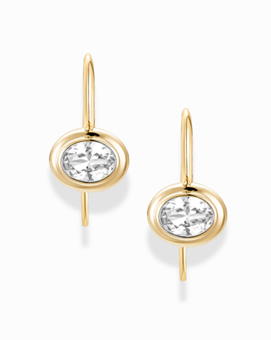 Lucia Oval Earrings