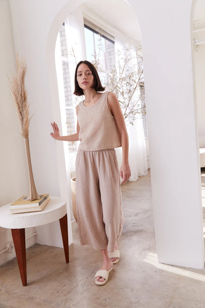 Organic Reversible Gauze Tank - Bodega Nantucket