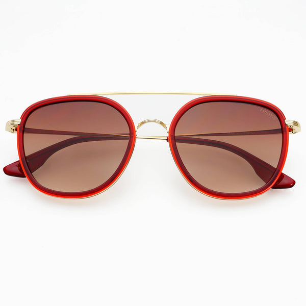 Weston Acetate Round Unisex Sunglasses
