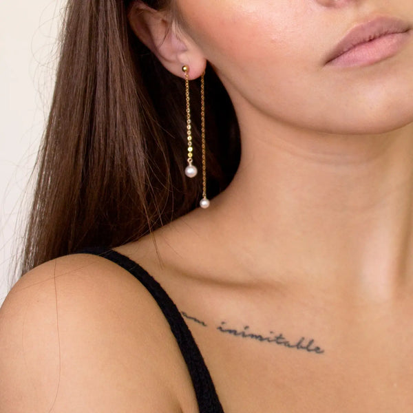 Pearl 360 Earrings - Bodega Nantucket