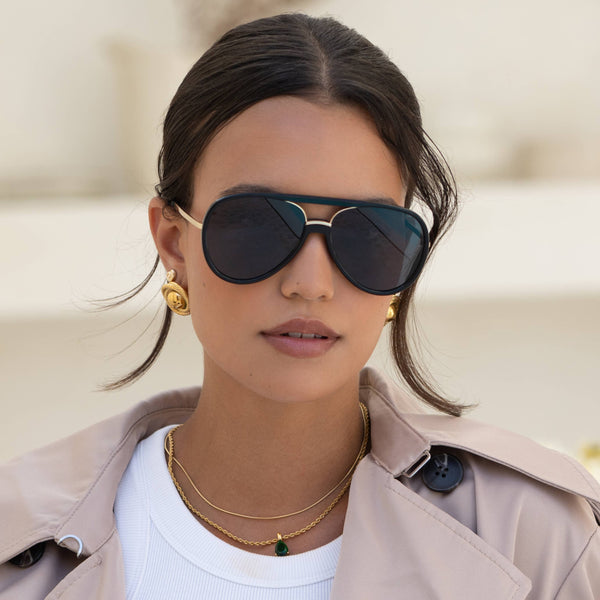 Shay (NEW) Unisex Aviator Sunglasses - Bodega Nantucket