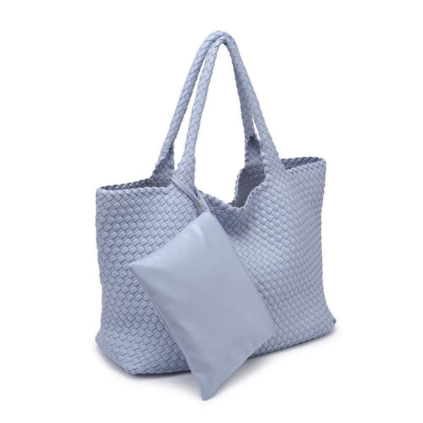 Solana Woven Vegan Leather Tote - Bodega Nantucket