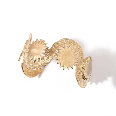 Dawn Cuff Brutalist Inspired Recycled Brass Bracelet - Bodega Nantucket