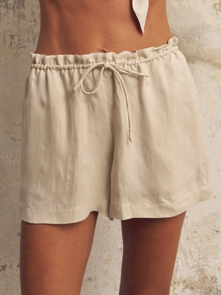 Lucid Flow Tie Shorts - Sand - Bodega Nantucket
