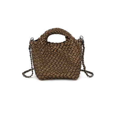 Braided Bronze Clutch - Bodega Nantucket