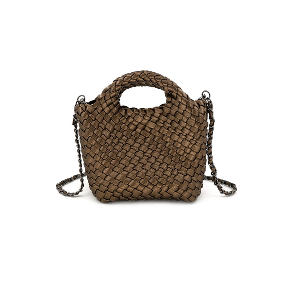 Braided Bronze Clutch - Bodega Nantucket