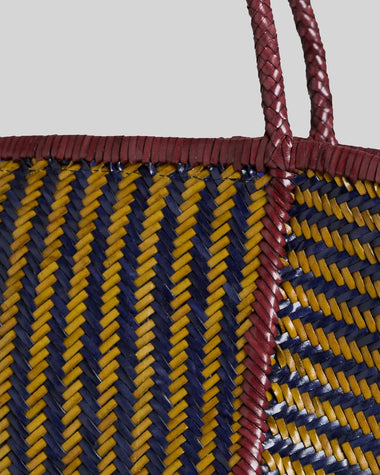 RUBENS STRIPES CURRY-BAROLO-BLUE