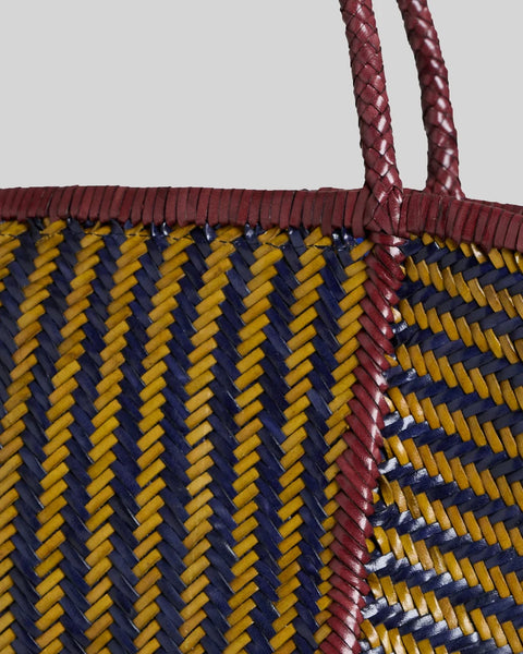 RUBENS STRIPES CURRY-BAROLO-BLUE