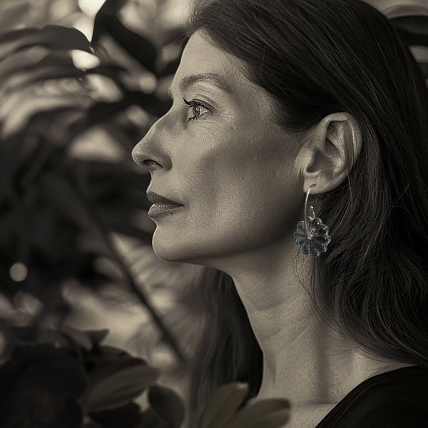 GLASS BLOOM EARRING - Bodega Nantucket