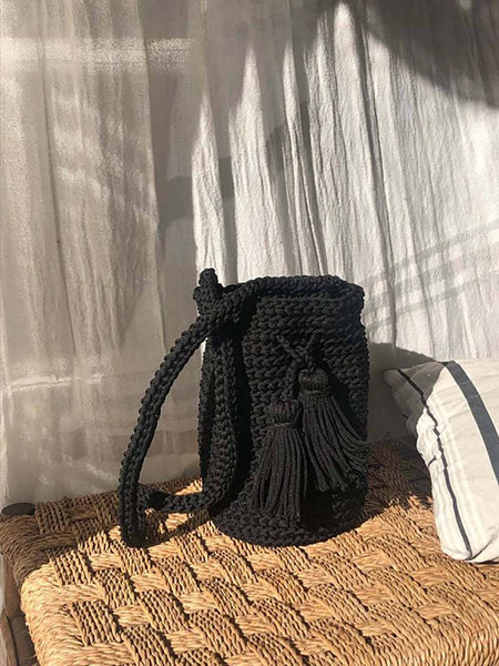 Crossbody Cotton Crochet Bag