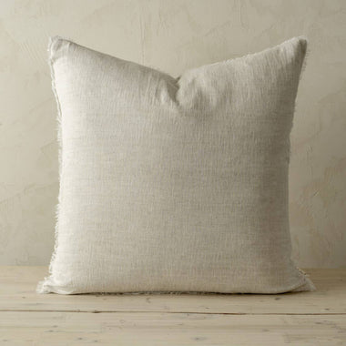 24x24 Lina Linen Pillow Chambray - Bodega Nantucket