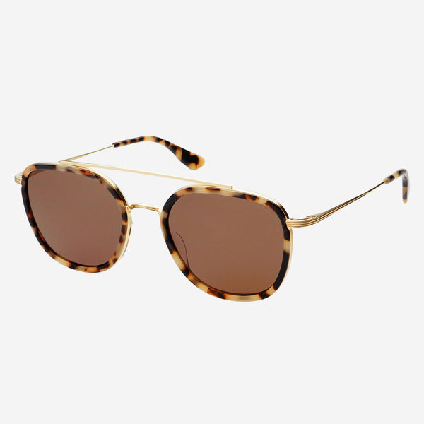 Weston Acetate Round Unisex Sunglasses - Bodega Nantucket