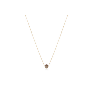 16in Gold Admire Labradorite Necklace - Bodega Nantucket