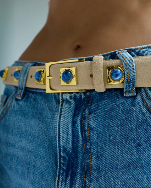 No 2 Belt Oat w/Blue Stone