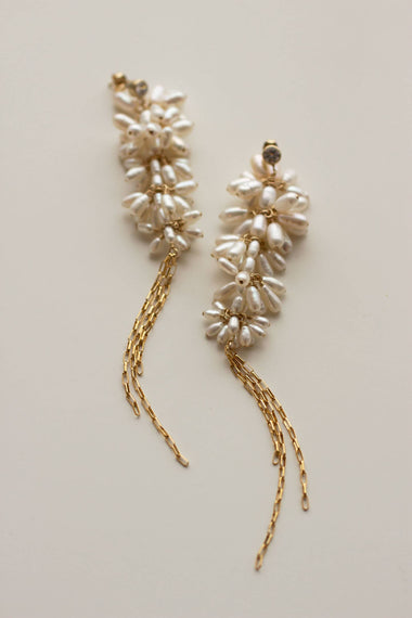 Fleurette Tassel Earrings - Bodega Nantucket