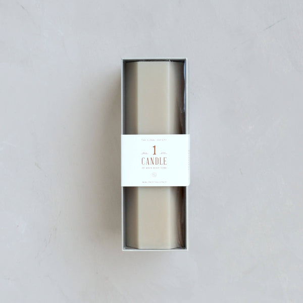 Fancy Hexagon Pillar Candles