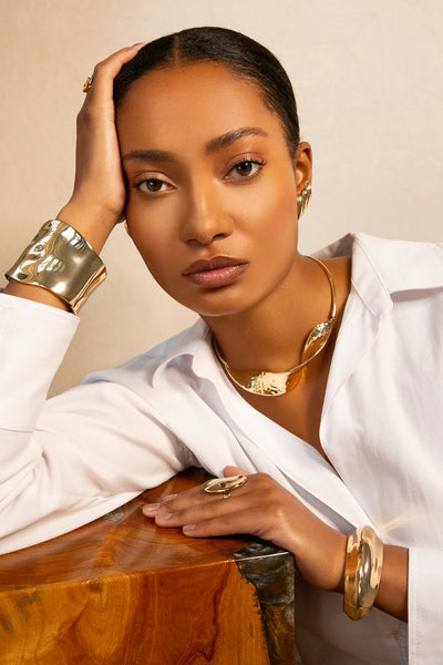 Silver Wing Button Earring - Bodega Nantucket