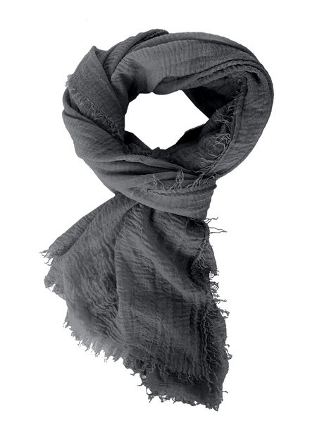 Boho Scarf - Charcoal - Bodega Nantucket