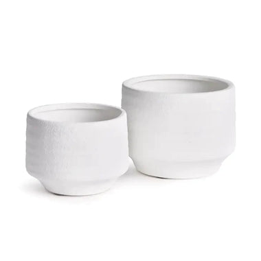 Matte White Pot - Bodega Nantucket