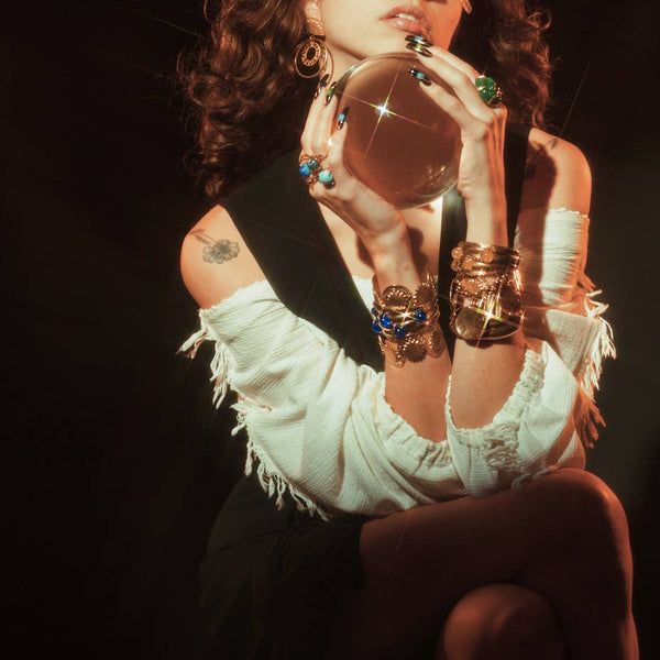 Dawn Cuff Brutalist Inspired Recycled Brass Bracelet - Bodega Nantucket