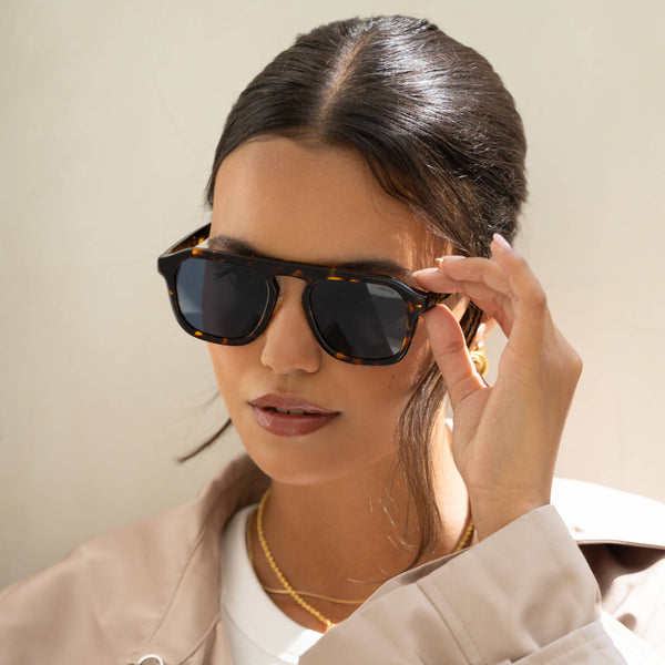 Addison Acetate Unisex Aviator Sunglasses - Bodega Nantucket