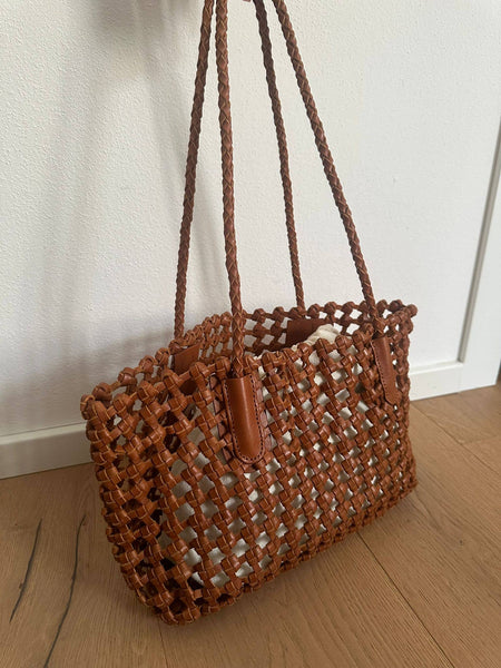 NICOLE PREMIUM - woven leather