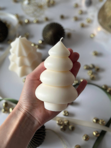 Funky Christmas Tree | Holiday Candles | Winter Decor - Bodega Nantucket