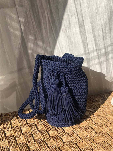 Crossbody Cotton Crochet Bag