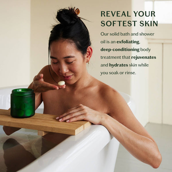Breathe Pebble | Deep Moisturizing Solid Bath & Shower Oil - Bodega Nantucket