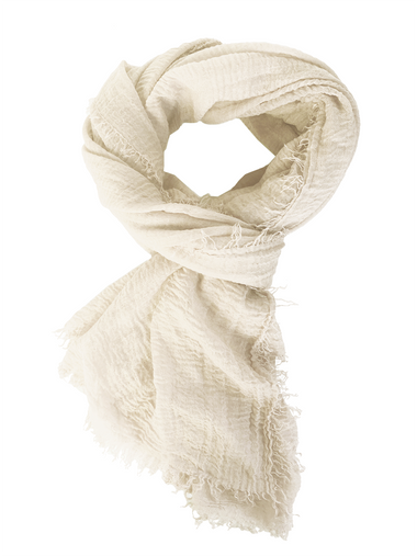 Boho Scarf - Cream - Bodega Nantucket