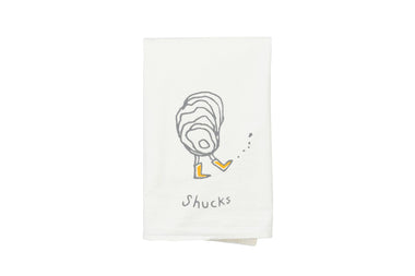 Shucks tea towel