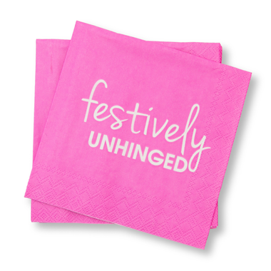Festively Unhinged - Cocktail Napkin - Bodega Nantucket