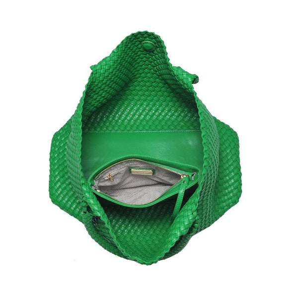 Solana Woven Vegan Leather Tote - Bodega Nantucket