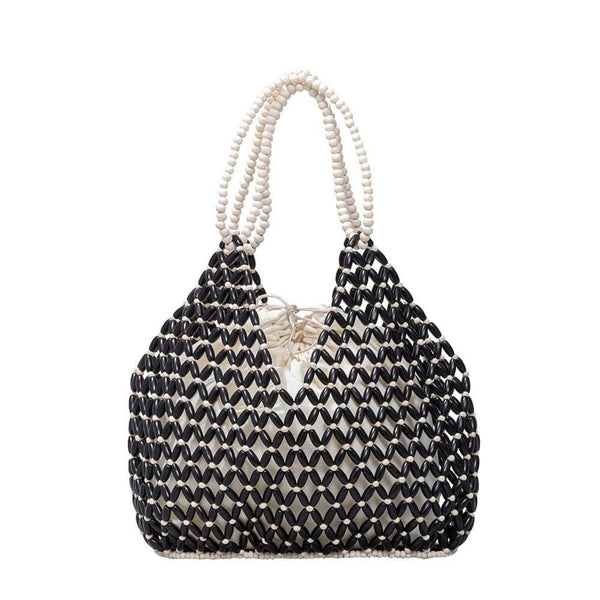 Handmade Wooden Beads Commuter Bag DP25B746