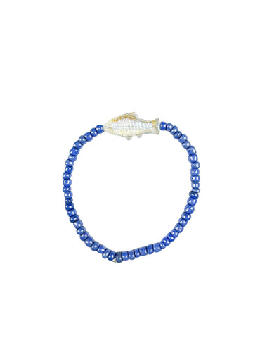 Simple Seed Bracelet | Periwinkle Fish